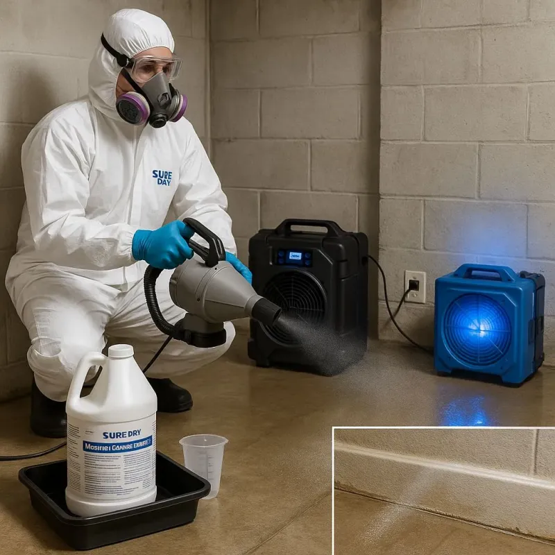 Sanitization and Odor Removal process in Pleasanton, CA