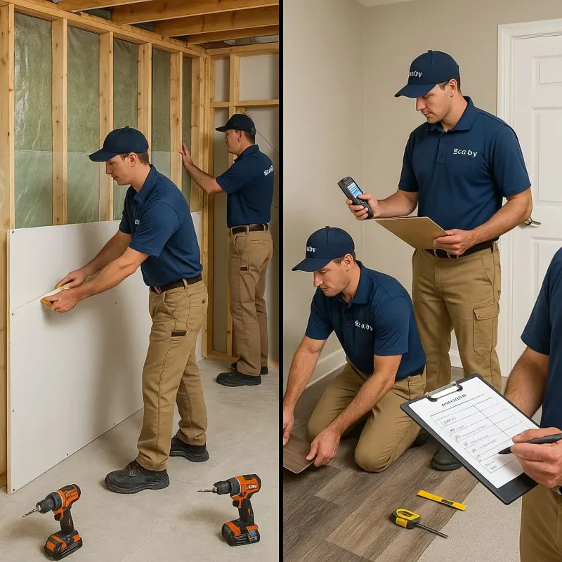 Repairs and Reconstruction process in Pleasanton, CA